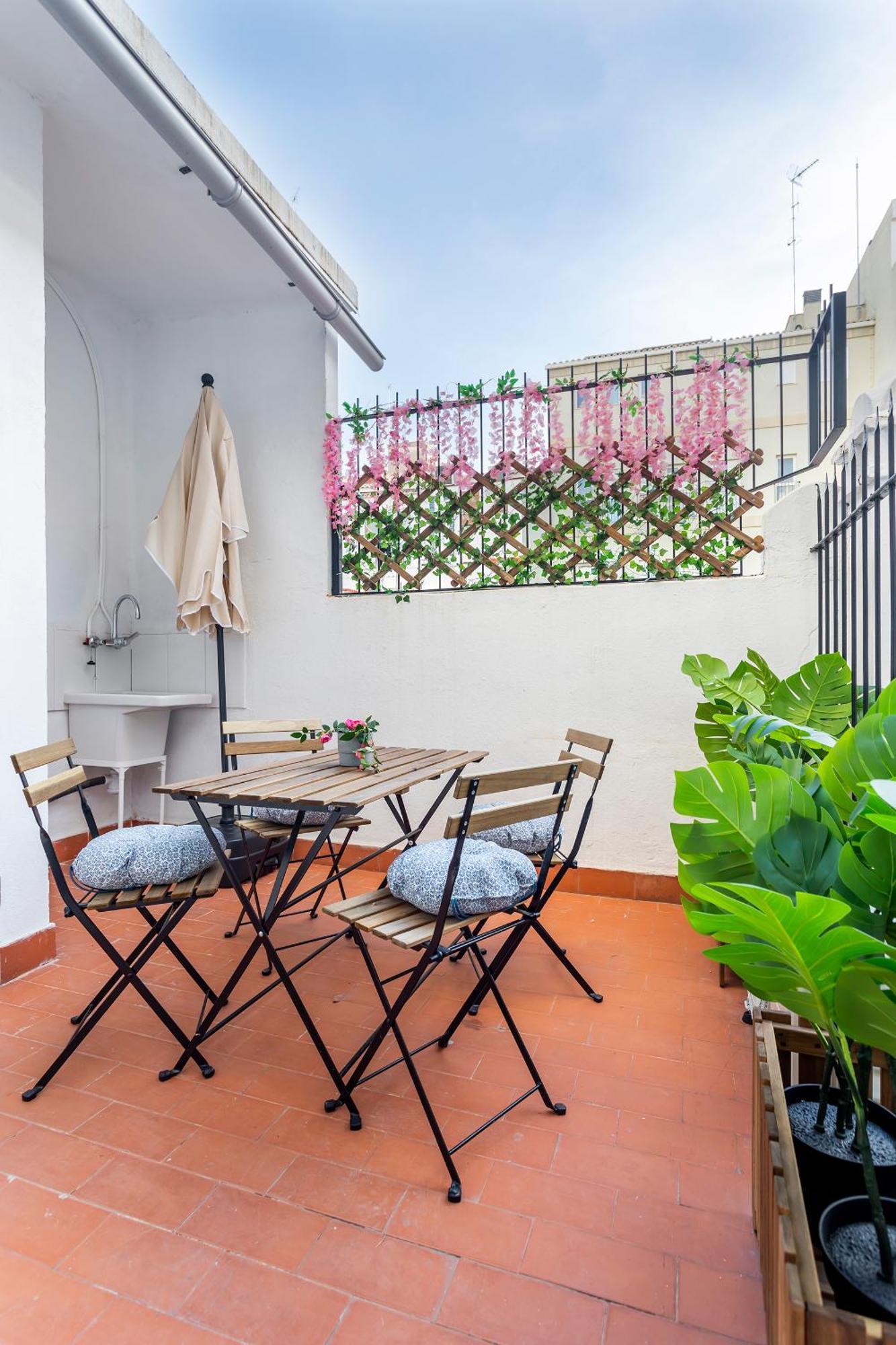 Convento, Amazing Flat With Terrace 2 Apartment บาเลนเซีย ภายนอก รูปภาพ